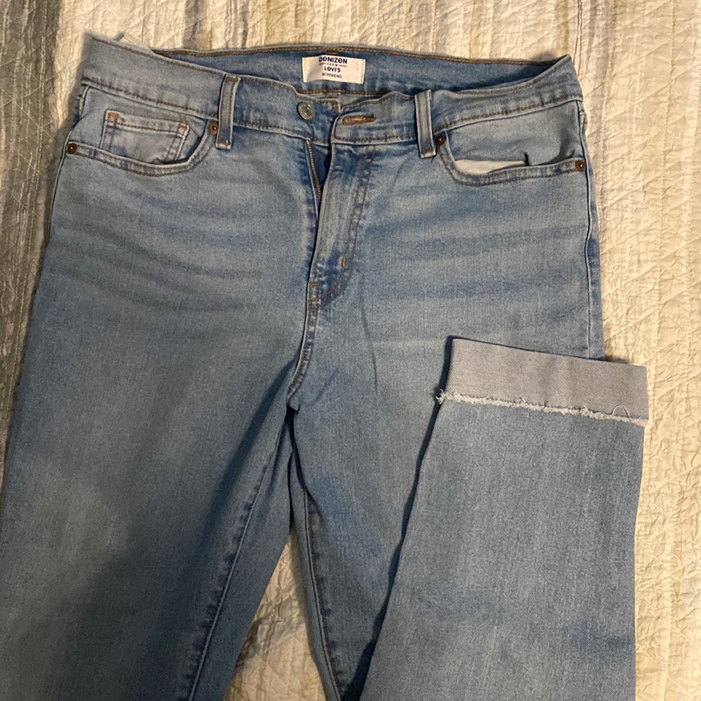 Denizen by Levis cropped boyfriend pants